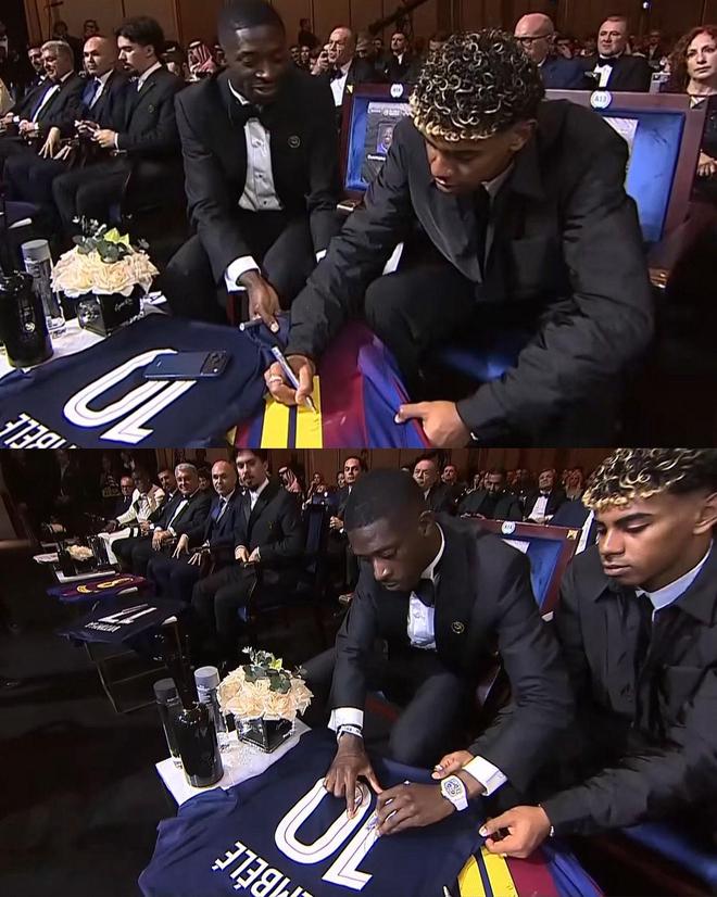 新葡京娱乐官网亚马尔、登贝莱均出席环足奖